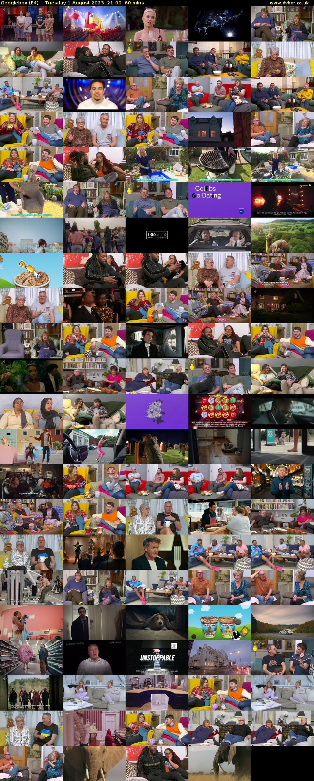 Gogglebox (E4) Tuesday 1 August 2023 21:00 - 22:00