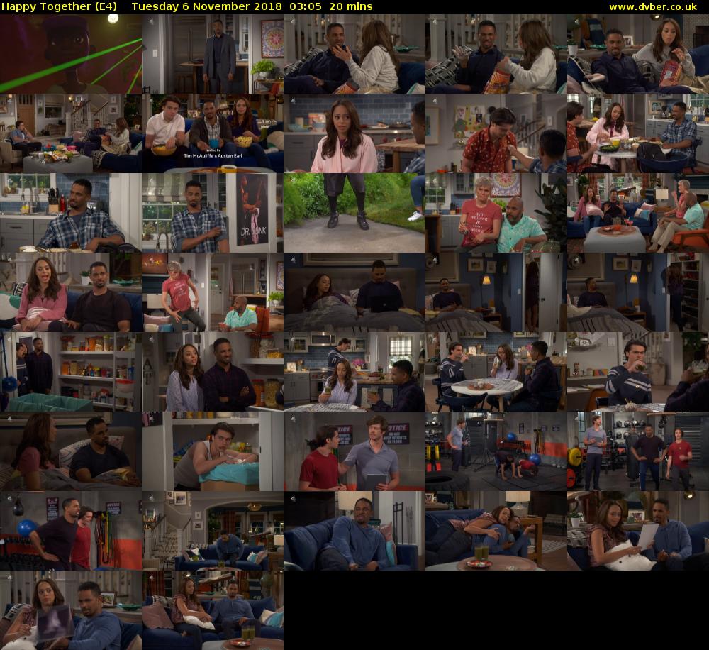 Happy Together (E4) Tuesday 6 November 2018 03:05 - 03:25
