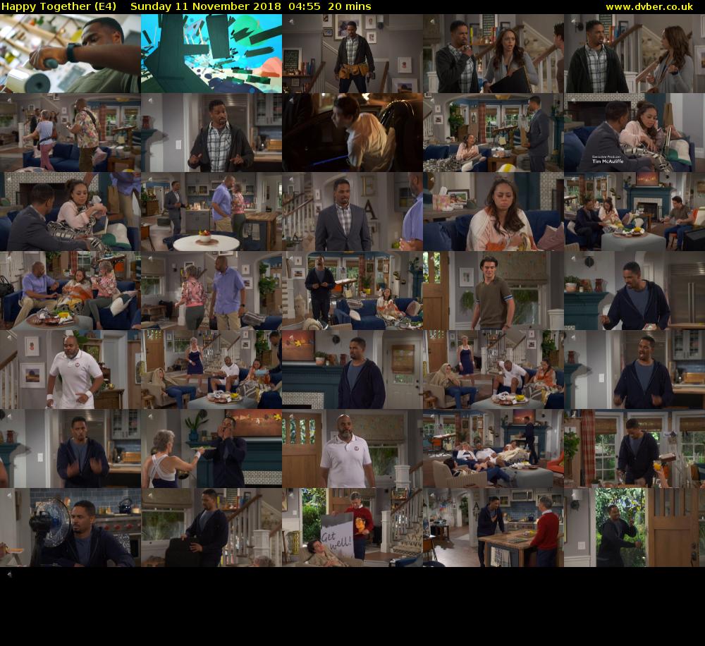 Happy Together (E4) Sunday 11 November 2018 04:55 - 05:15