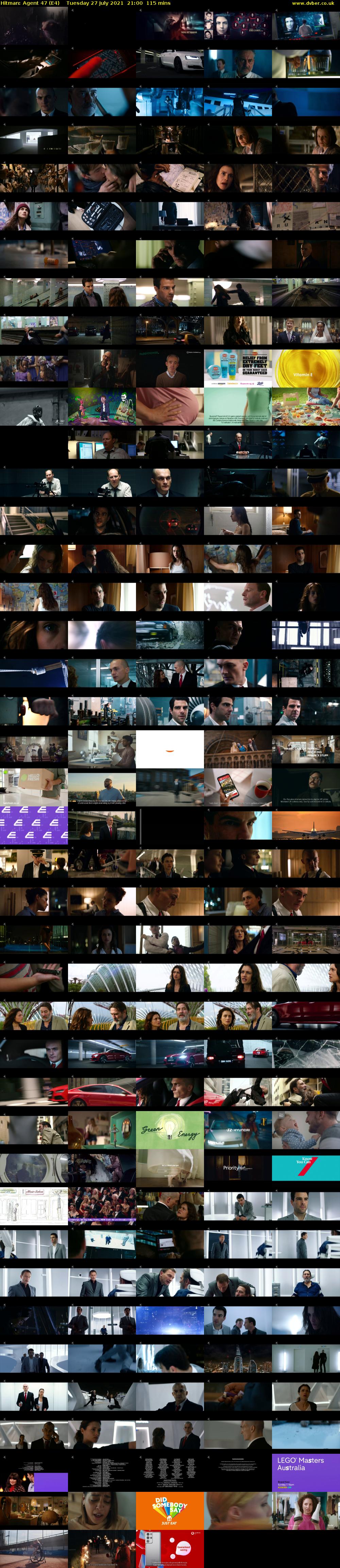 Hitman: Agent 47 (E4) Tuesday 27 July 2021 21:00 - 22:55