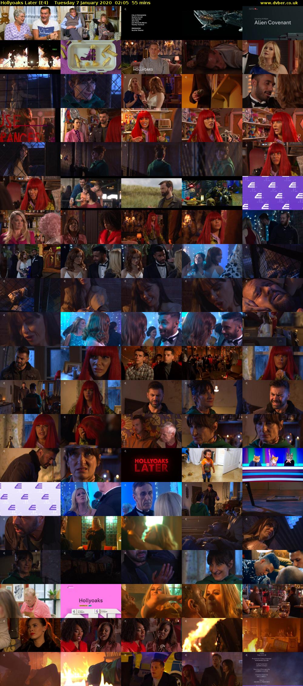 Hollyoaks Later (E4) Tuesday 7 January 2020 02:05 - 03:00