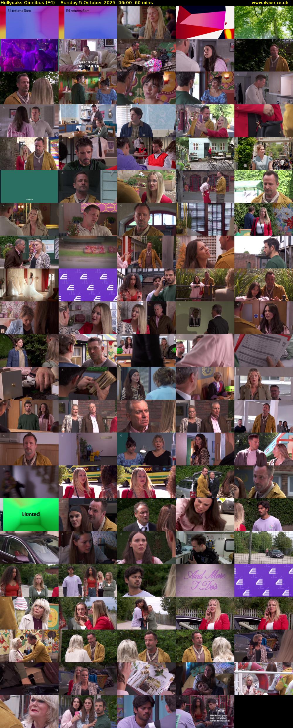 Hollyoaks Omnibus (E4) Sunday 5 October 2025 06:00 - 07:00