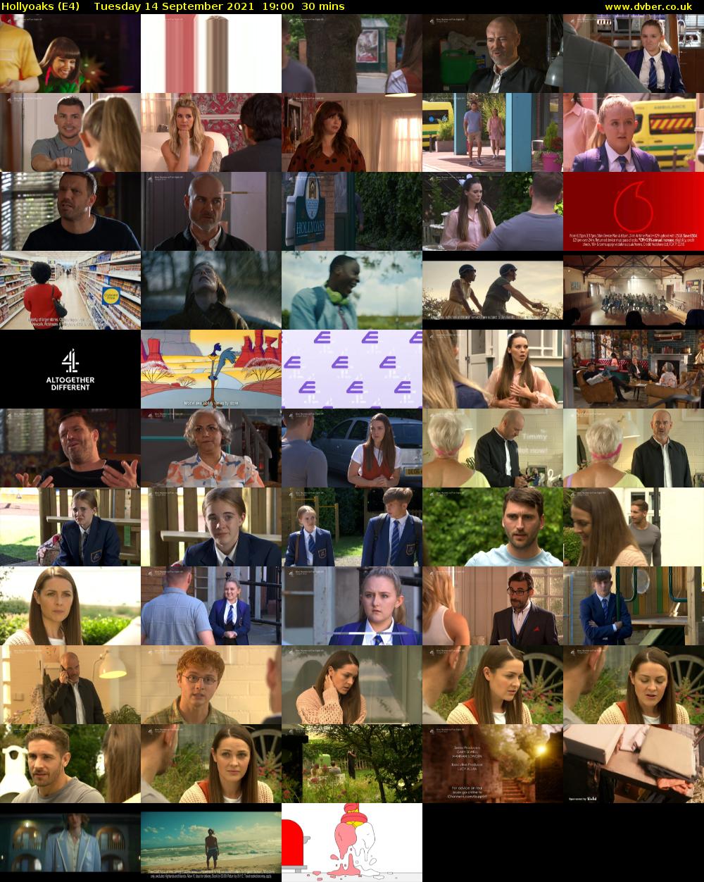 Hollyoaks (E4) Tuesday 14 September 2021 19:00 - 19:30