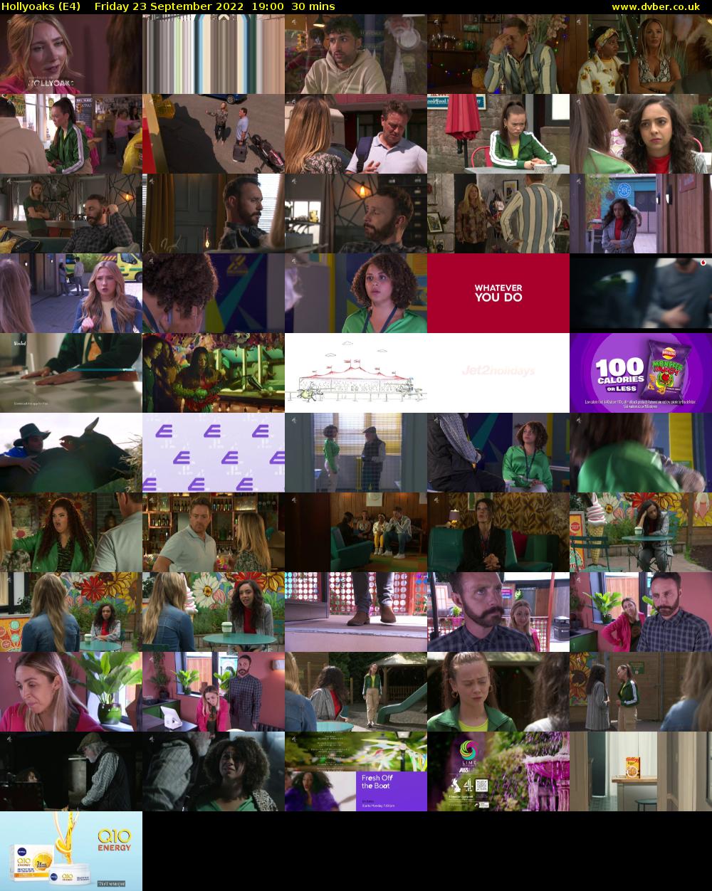 Hollyoaks (E4) Friday 23 September 2022 19:00 - 19:30