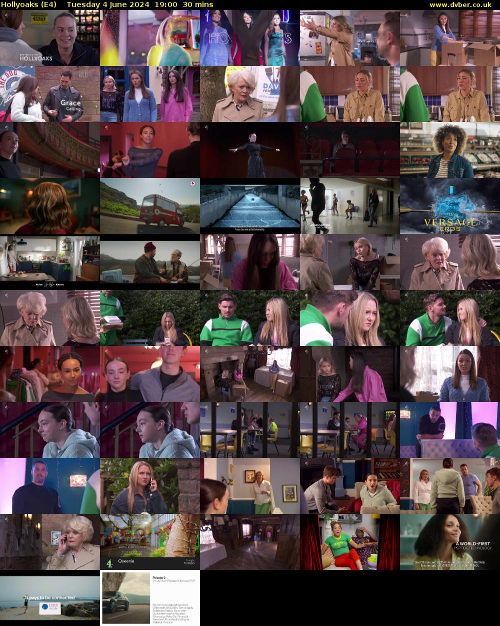 Hollyoaks (E4) Tuesday 4 June 2024 19:00 - 19:30