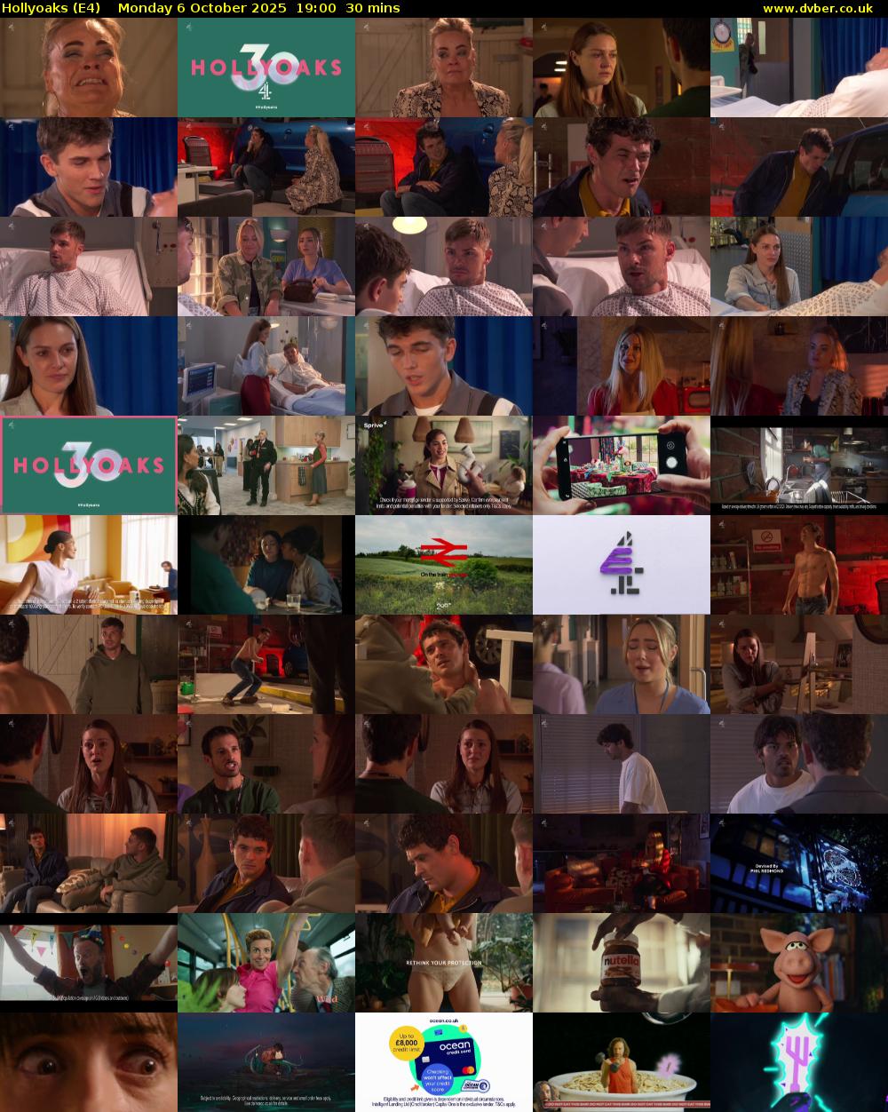 Hollyoaks (E4) Monday 6 October 2025 19:00 - 19:30