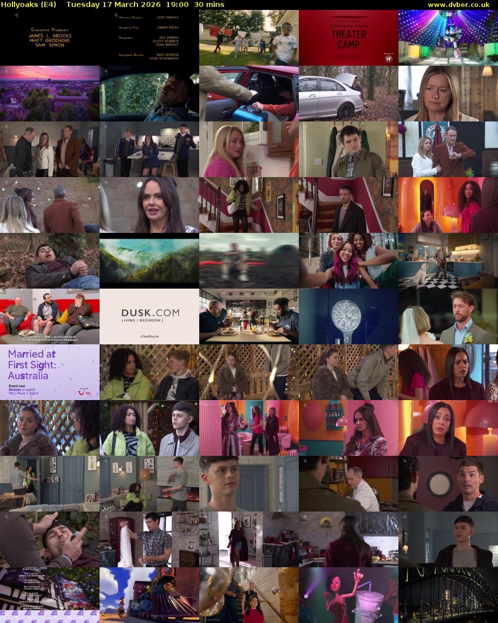 Hollyoaks (E4) Tuesday 17 March 2026 19:00 - 19:30