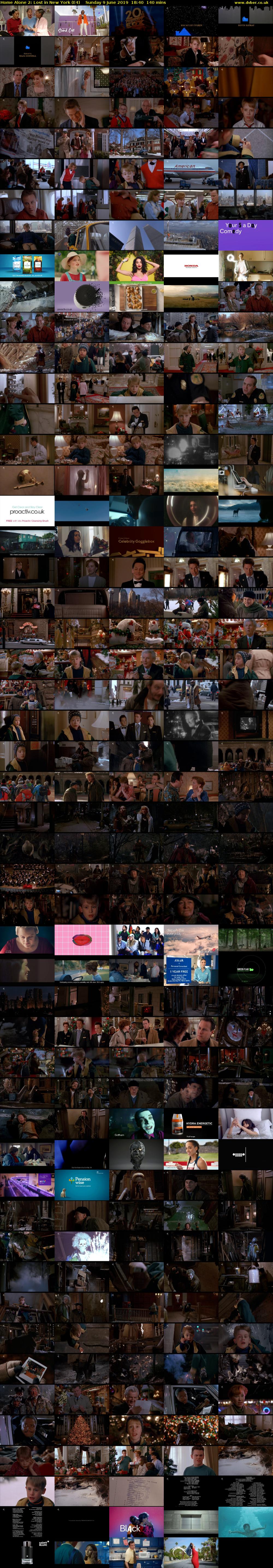 Home Alone 2: Lost in New York (E4) Sunday 9 June 2019 18:40 - 21:00