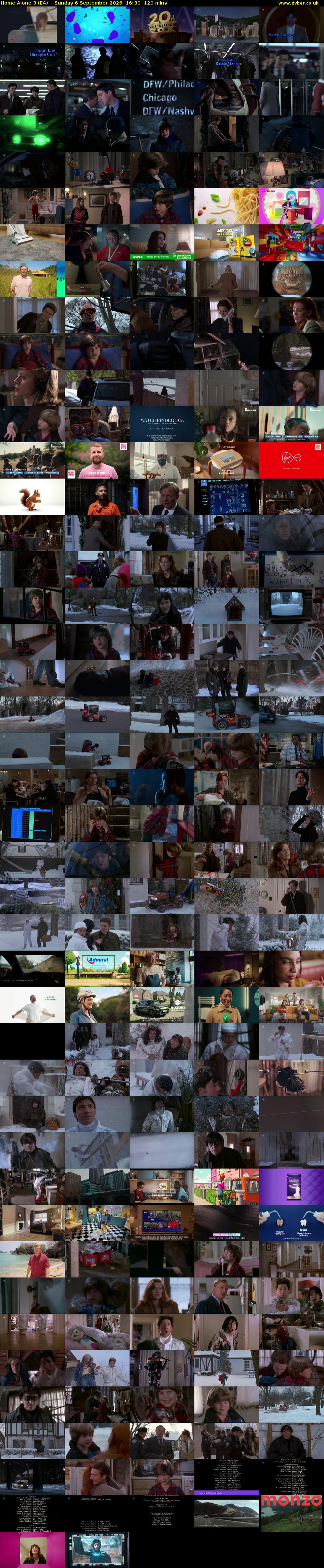Home Alone 3 (E4) Sunday 6 September 2026 16:30 - 18:30