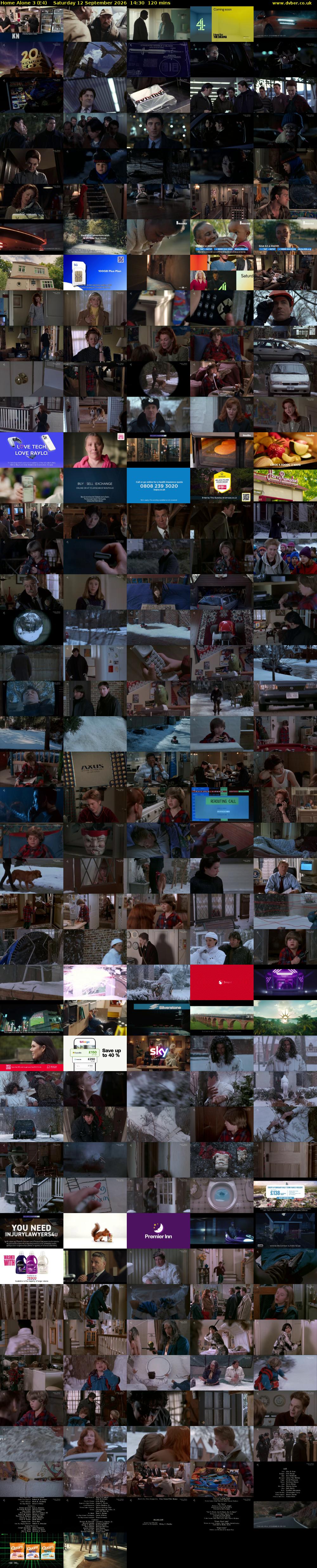 Home Alone 3 (E4) Saturday 12 September 2026 14:30 - 16:30