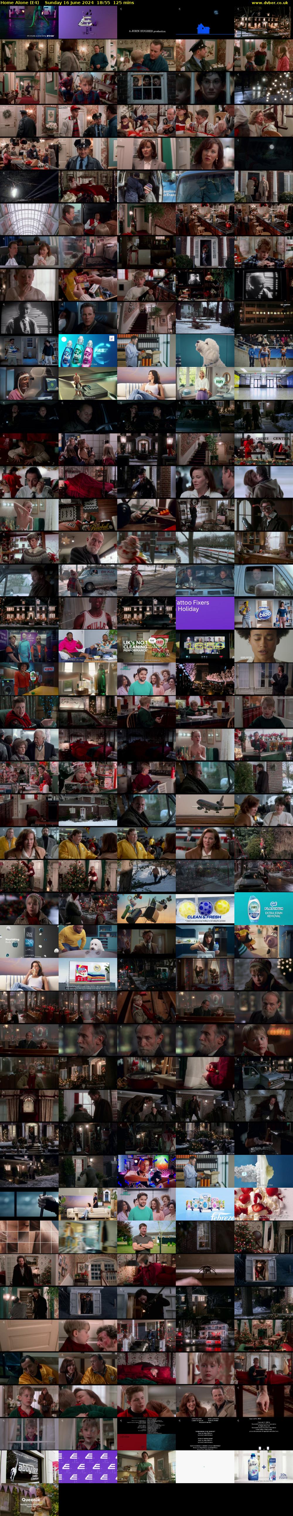 Home Alone (E4) Sunday 16 June 2024 18:55 - 21:00
