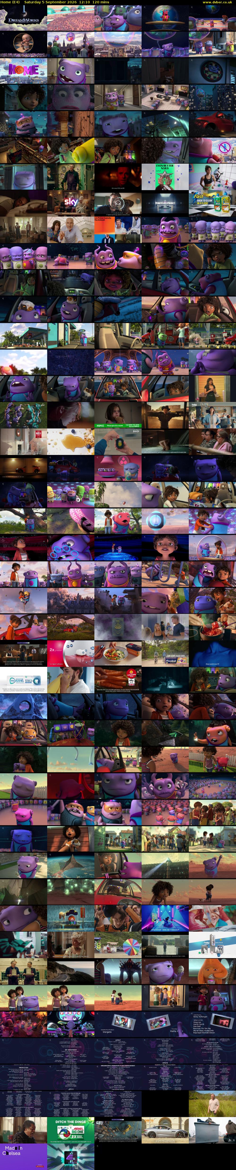 Home (E4) Saturday 5 September 2026 12:10 - 14:10