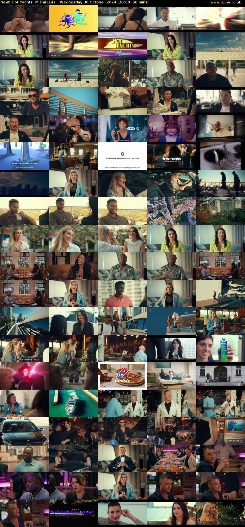 Hot Yachts: Miami (E4) Wednesday 30 October 2024 20:00 - 21:00