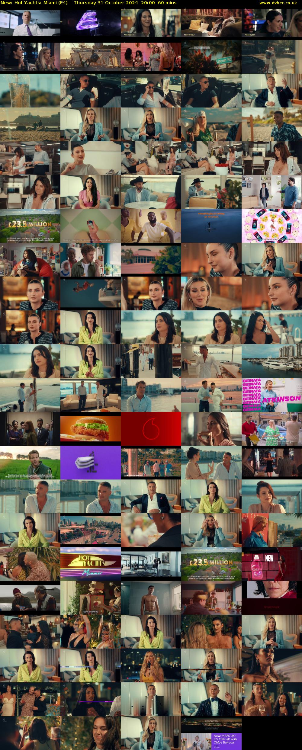 Hot Yachts: Miami (E4) Thursday 31 October 2024 20:00 - 21:00