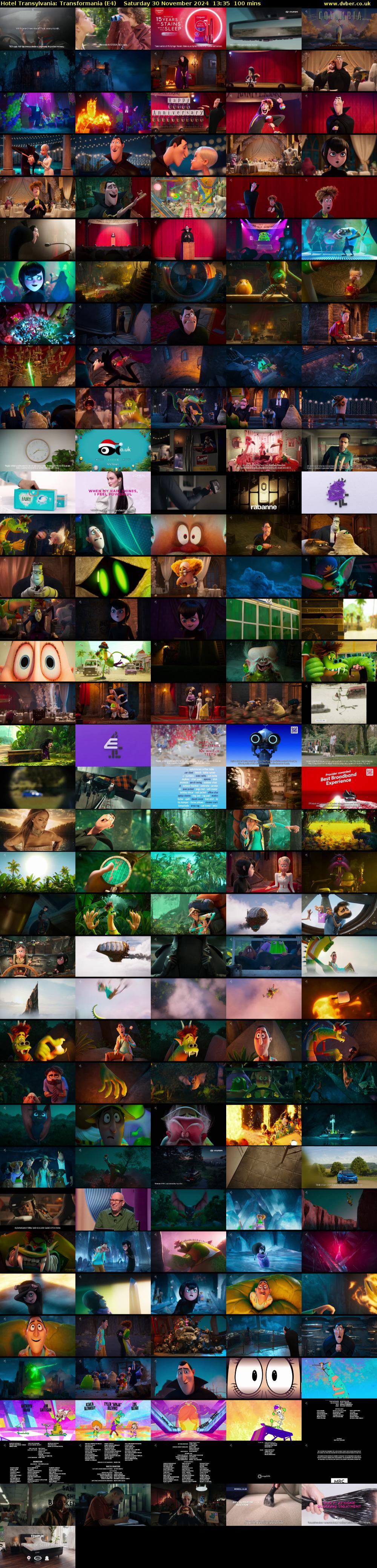 Hotel Transylvania: Transformania (E4) Saturday 30 November 2024 13:35 - 15:15