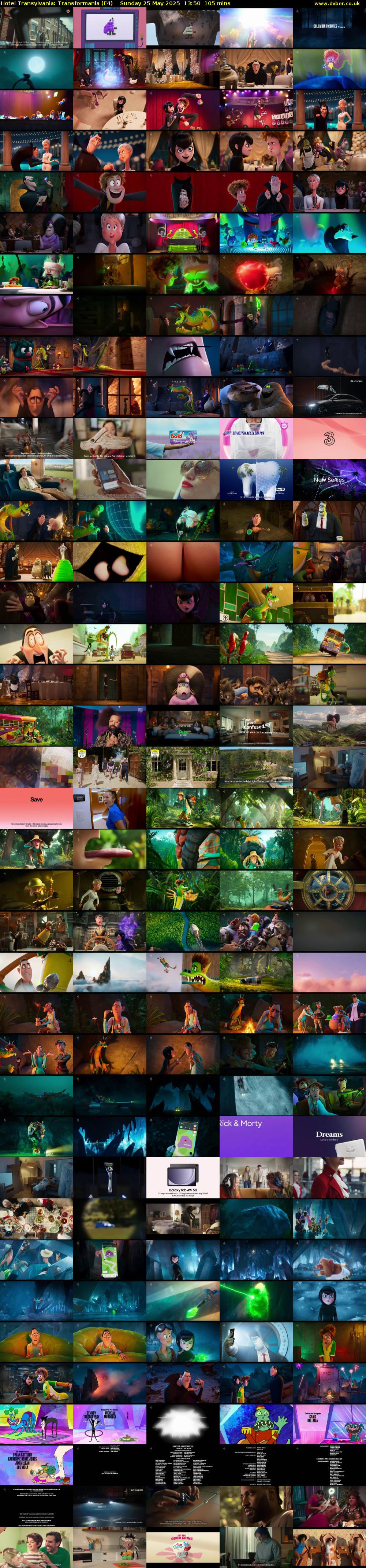 Hotel Transylvania: Transformania (E4) Sunday 25 May 2025 13:50 - 15:35