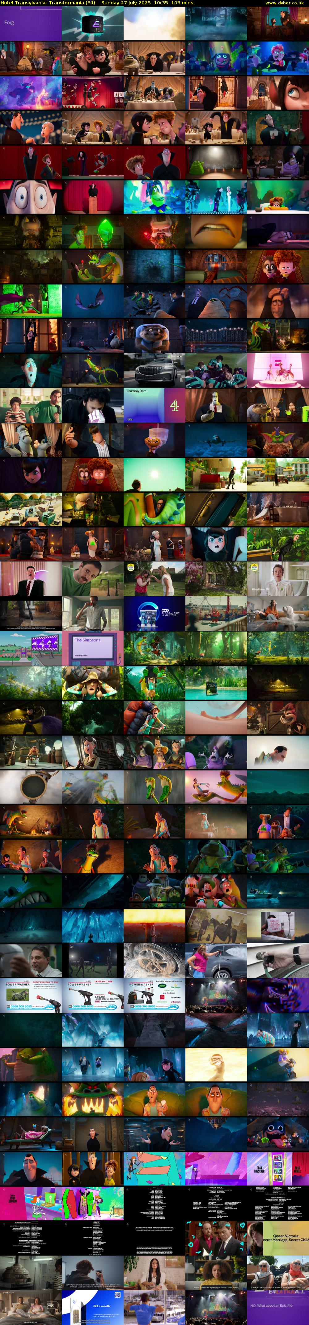 Hotel Transylvania: Transformania (E4) Sunday 27 July 2025 10:35 - 12:20