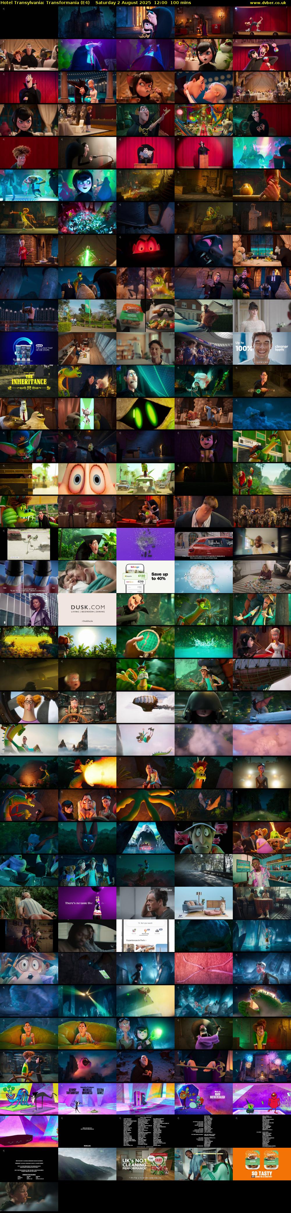 Hotel Transylvania: Transformania (E4) Saturday 2 August 2025 12:00 - 13:40
