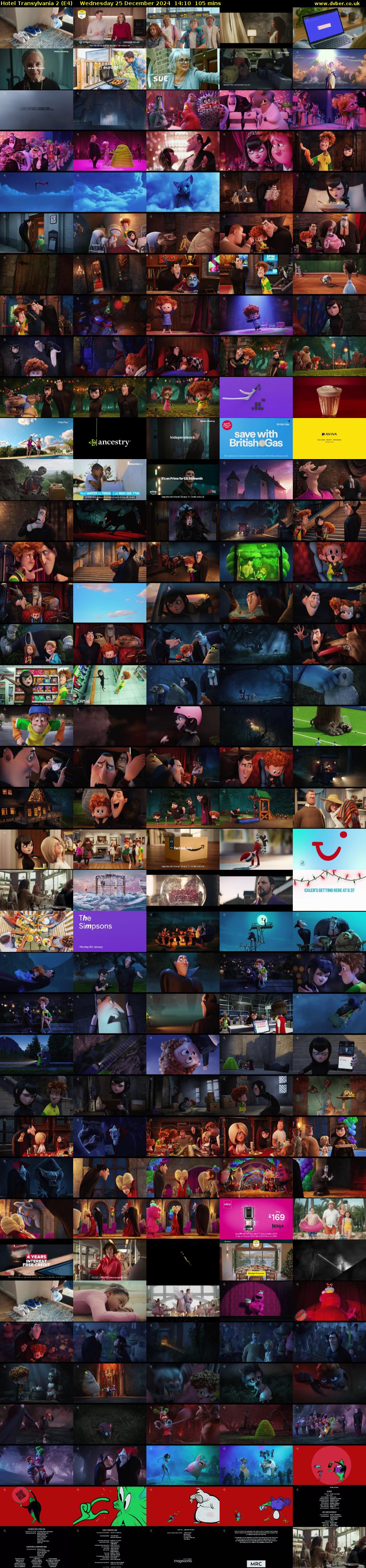 Hotel Transylvania 2 (E4) Wednesday 25 December 2024 14:10 - 15:55