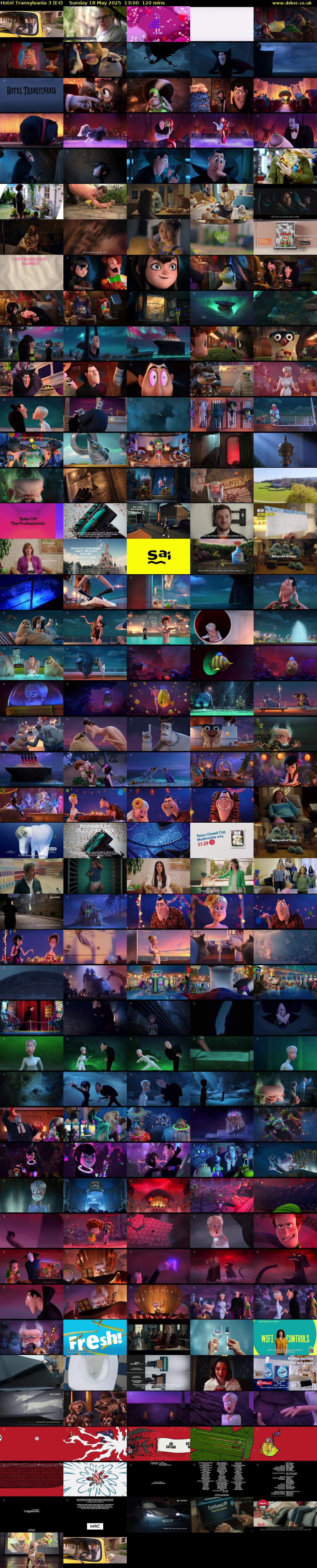 Hotel Transylvania 3 (E4) Sunday 18 May 2025 13:00 - 15:00