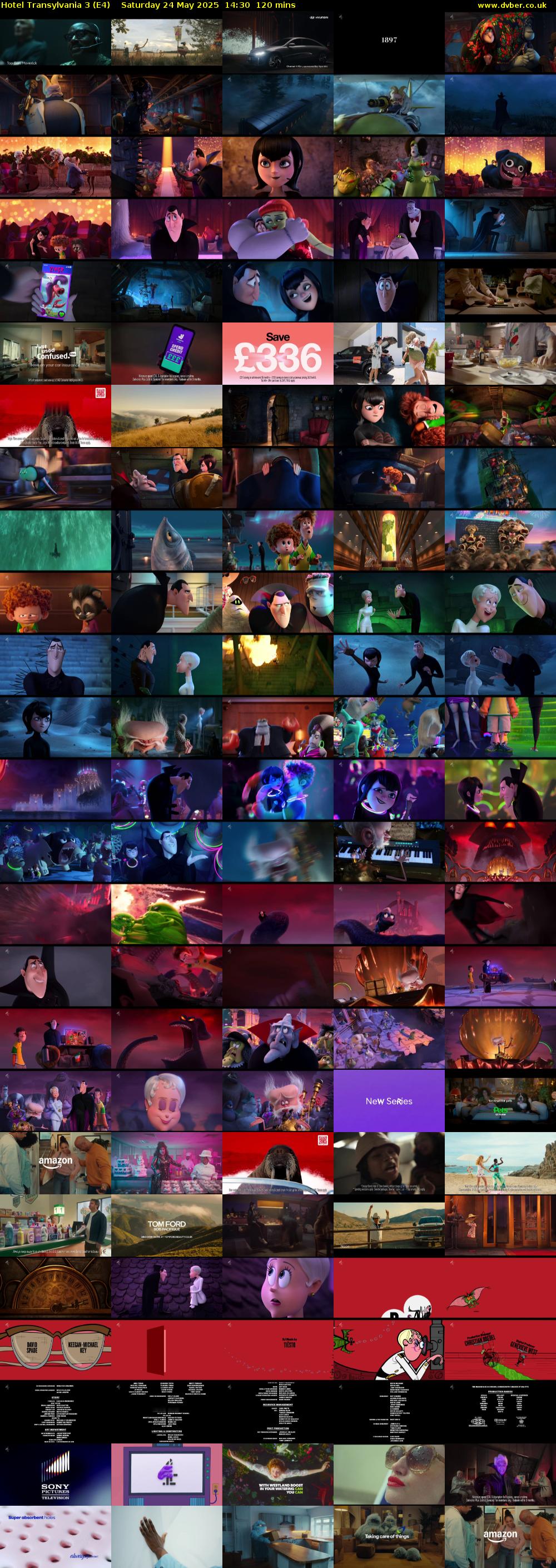 Hotel Transylvania 3 (E4) Saturday 24 May 2025 14:30 - 16:30