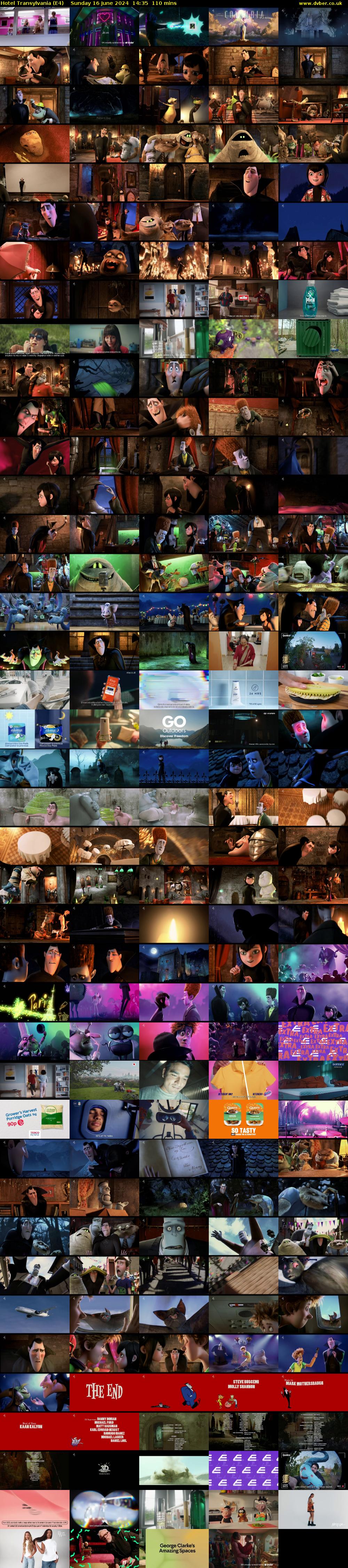 Hotel Transylvania (E4) Sunday 16 June 2024 14:35 - 16:25