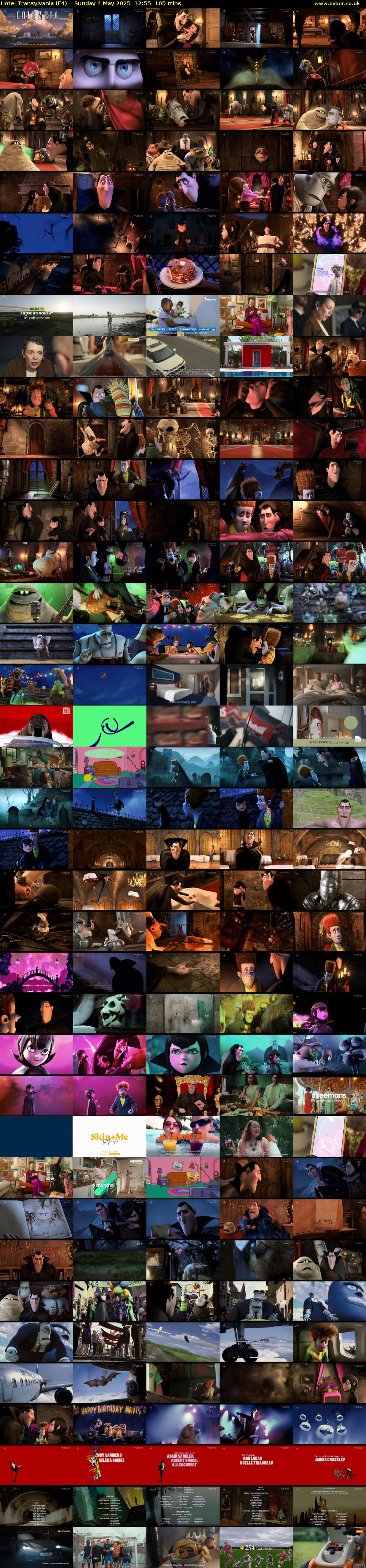 Hotel Transylvania (E4) Sunday 4 May 2025 12:55 - 14:40