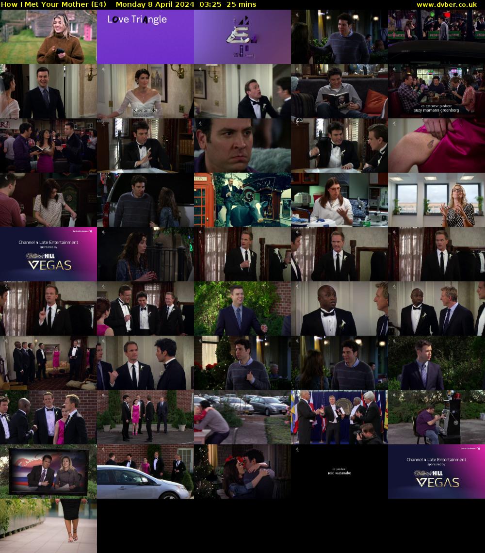How I Met Your Mother (E4) Monday 8 April 2024 03:25 - 03:50