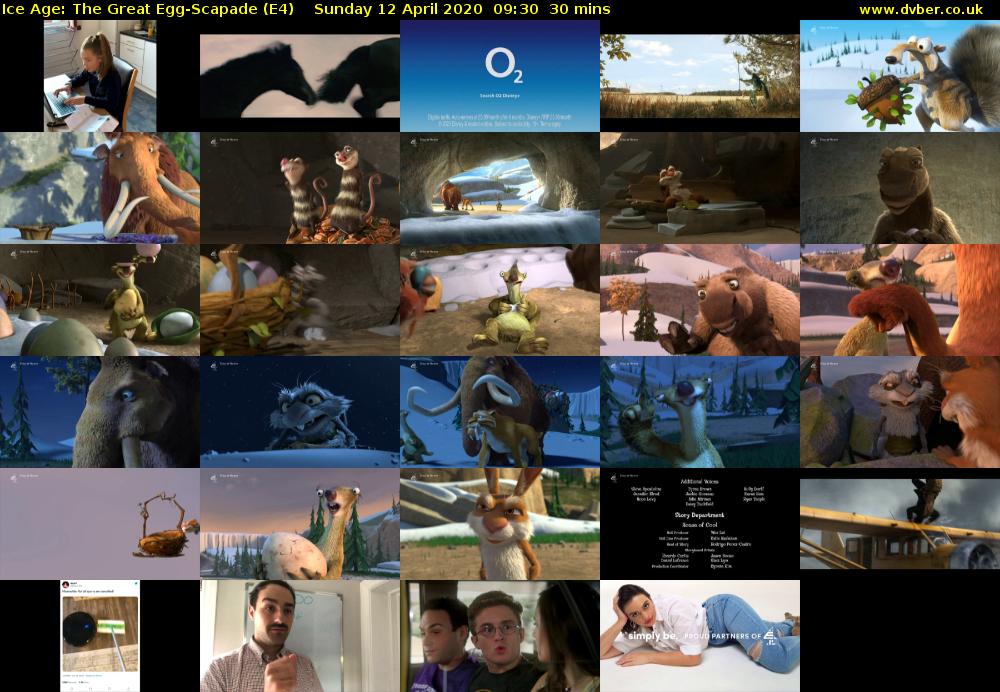 Ice Age: The Great Egg-Scapade (E4) Sunday 12 April 2020 09:30 - 10:00