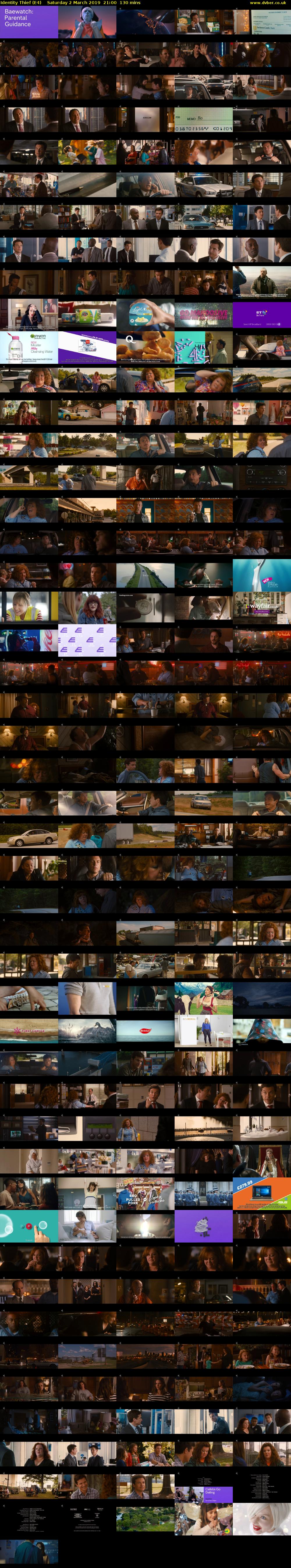 Identity Thief (E4) Saturday 2 March 2019 21:00 - 23:10