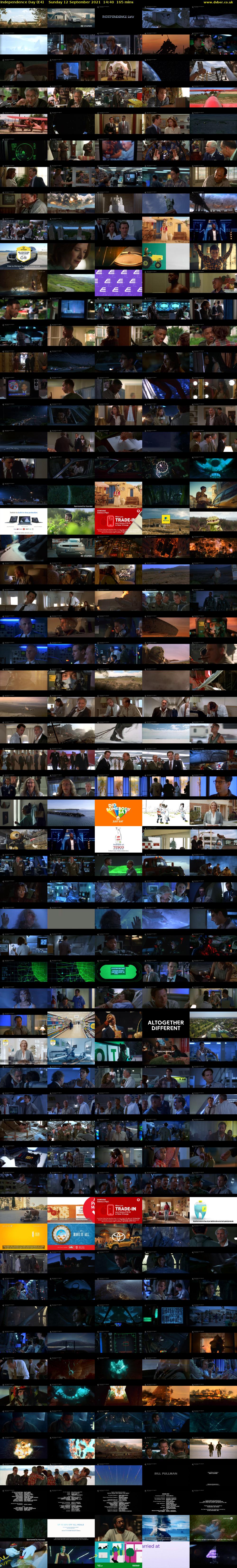 Independence Day (E4) Sunday 12 September 2021 14:40 - 17:25