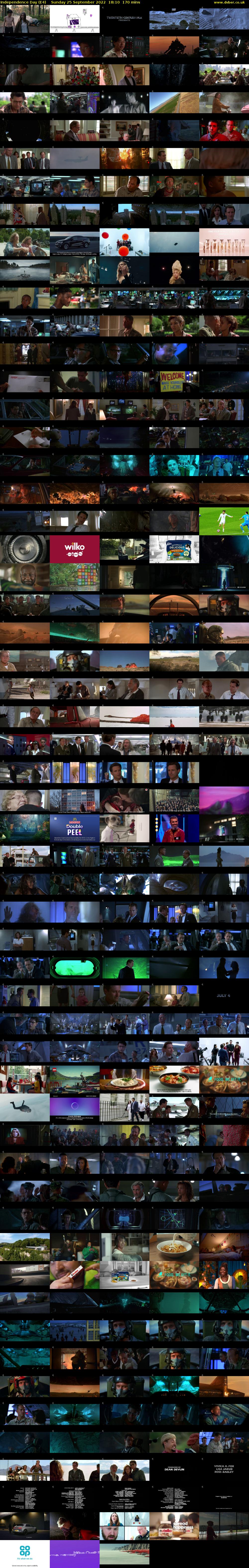 Independence Day (E4) Sunday 25 September 2022 18:10 - 21:00