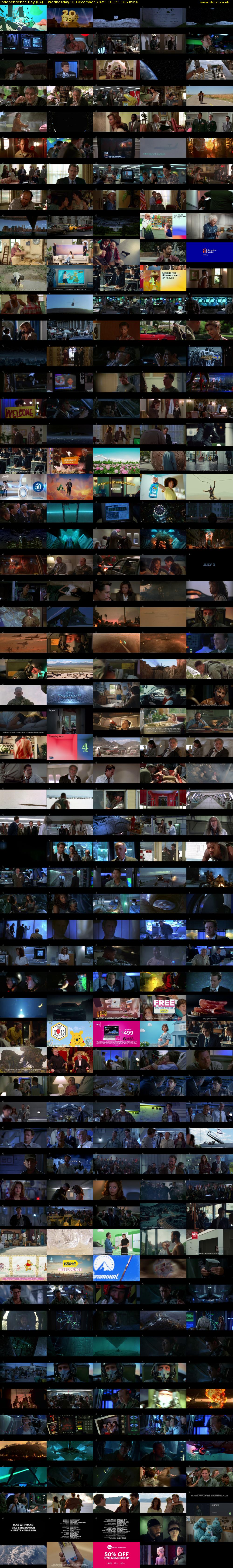 Independence Day (E4) Wednesday 31 December 2025 18:15 - 21:00