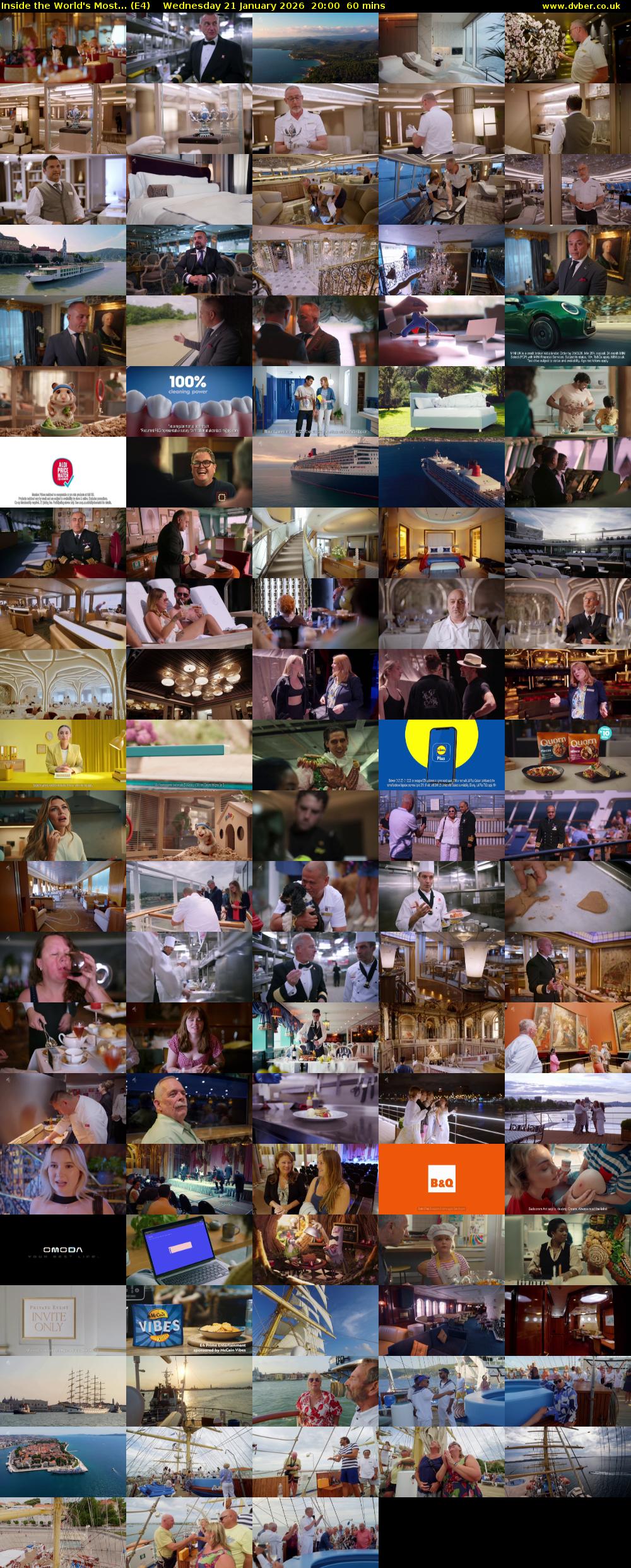 Inside the World's Most... (E4) Wednesday 21 January 2026 20:00 - 21:00