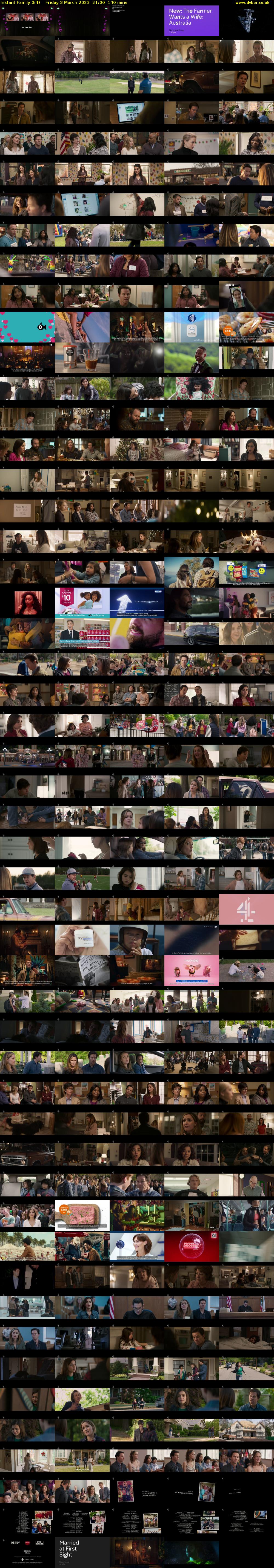 Instant Family (E4) Friday 3 March 2023 21:00 - 23:20