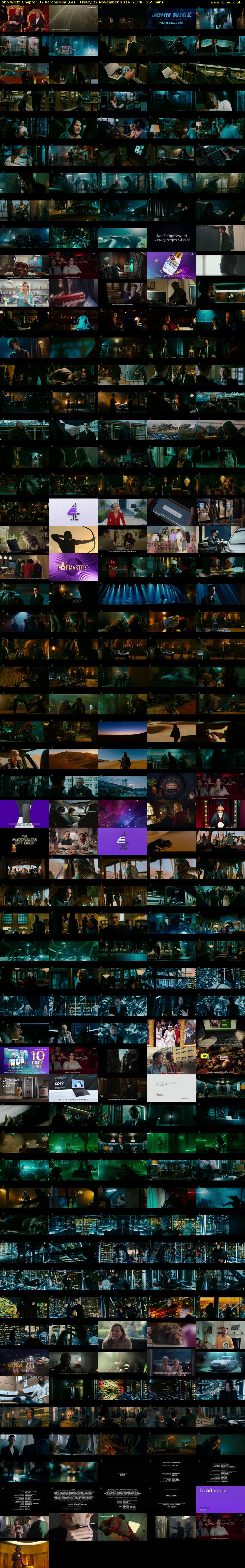 John Wick: Chapter 3 - Parabellum (E4) Friday 22 November 2024 21:00 - 23:35