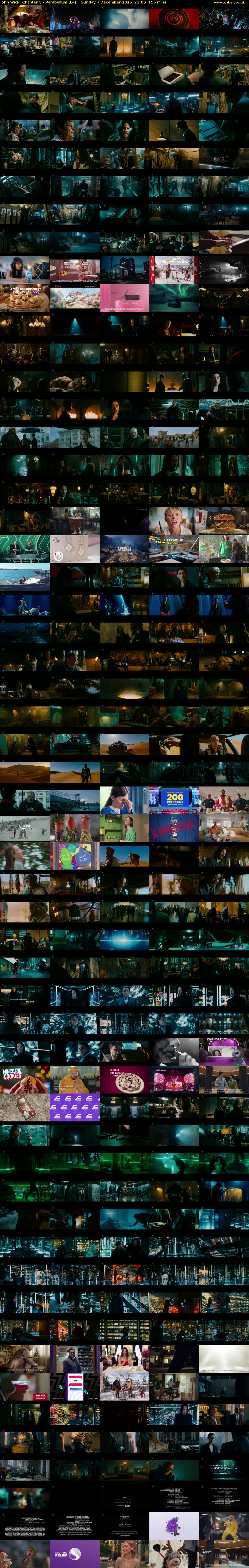 John Wick: Chapter 3 - Parabellum (E4) Sunday 7 December 2025 21:00 - 23:35