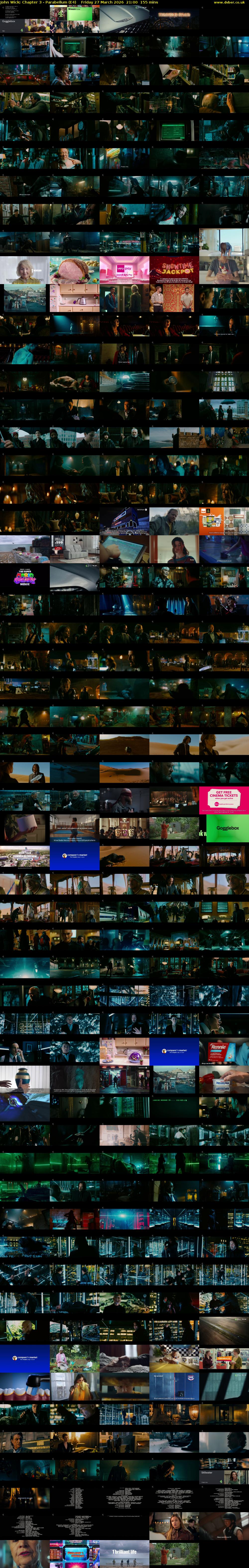 John Wick: Chapter 3 - Parabellum (E4) Friday 27 March 2026 21:00 - 23:35