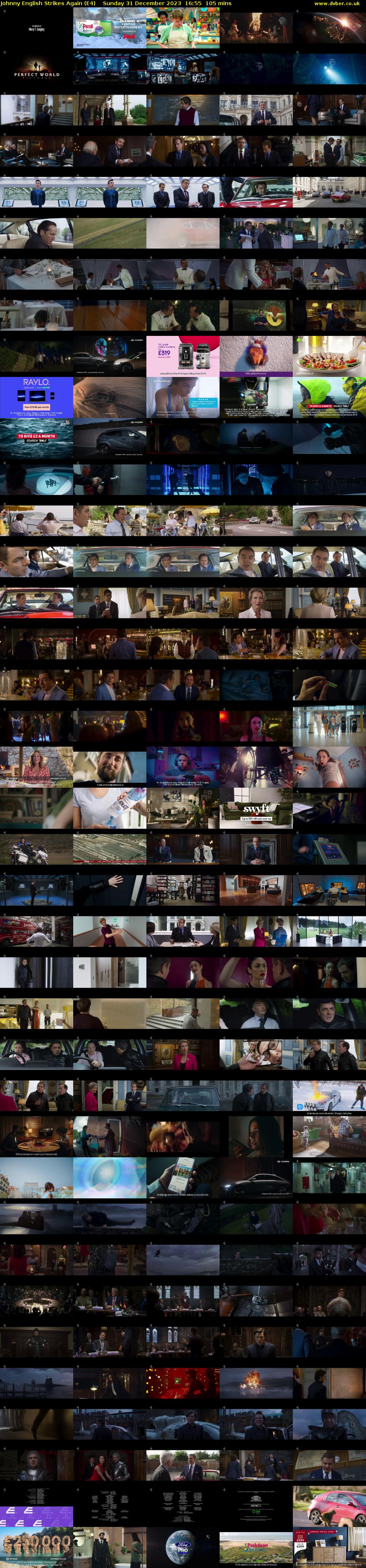 Johnny English Strikes Again (E4) Sunday 31 December 2023 16:55 - 18:40