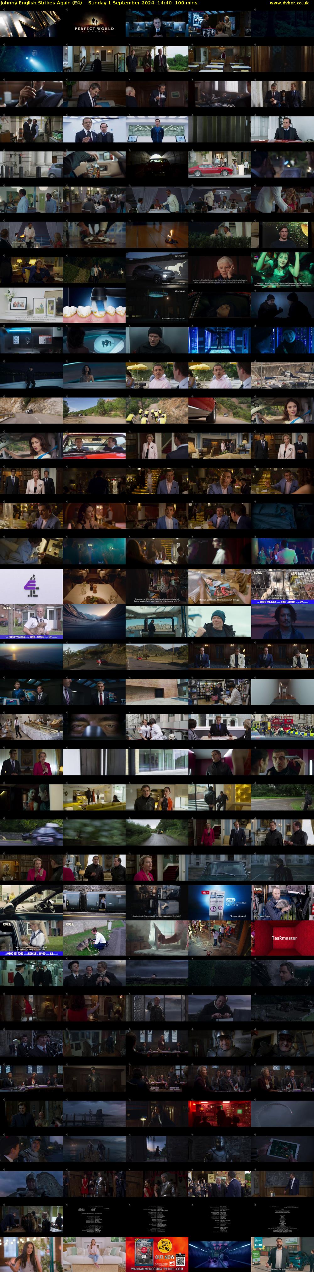 Johnny English Strikes Again (E4) Sunday 1 September 2024 14:40 - 16:20