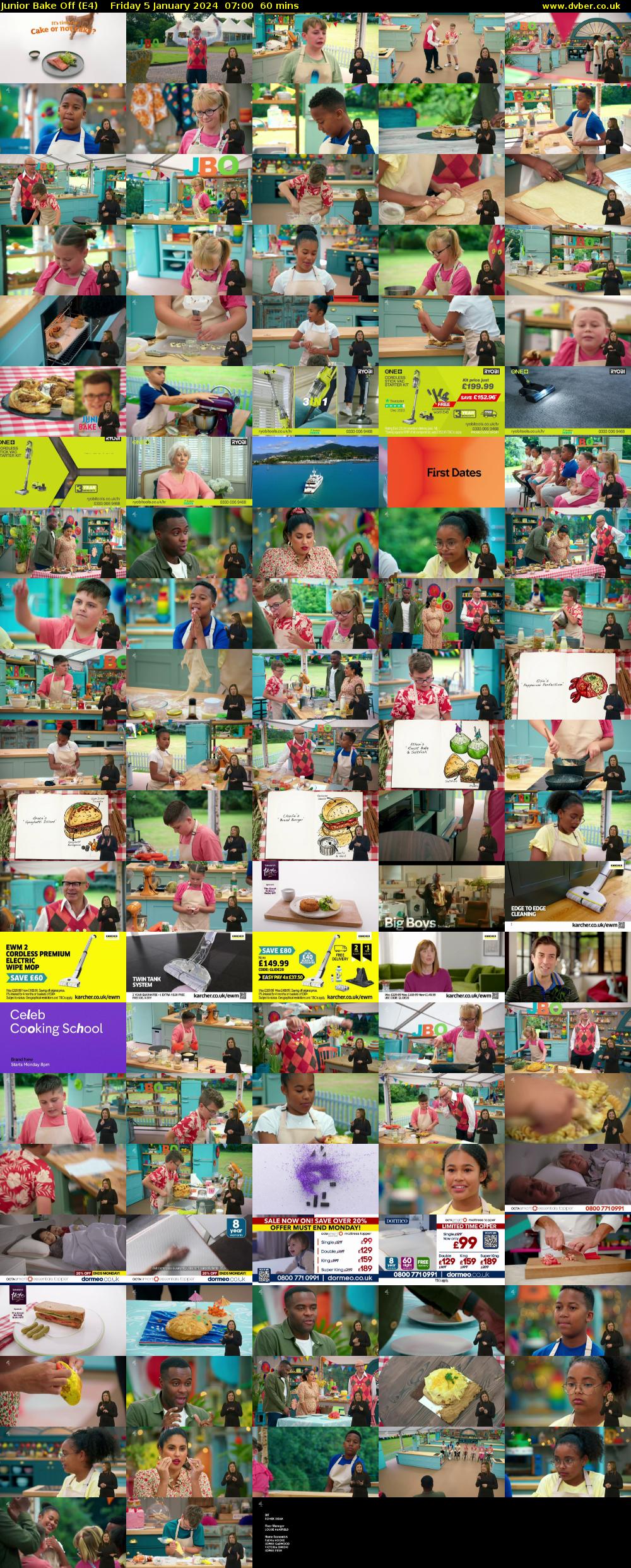 Junior Bake Off (E4) Friday 5 January 2024 07:00 - 08:00