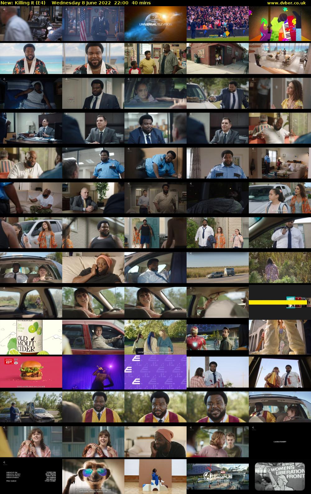 Killing It (E4) Wednesday 8 June 2022 22:00 - 22:40