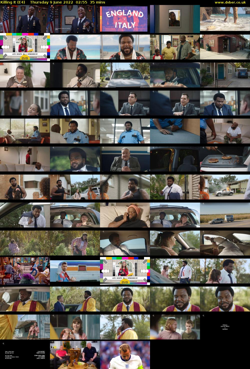 Killing It (E4) Thursday 9 June 2022 02:55 - 03:30