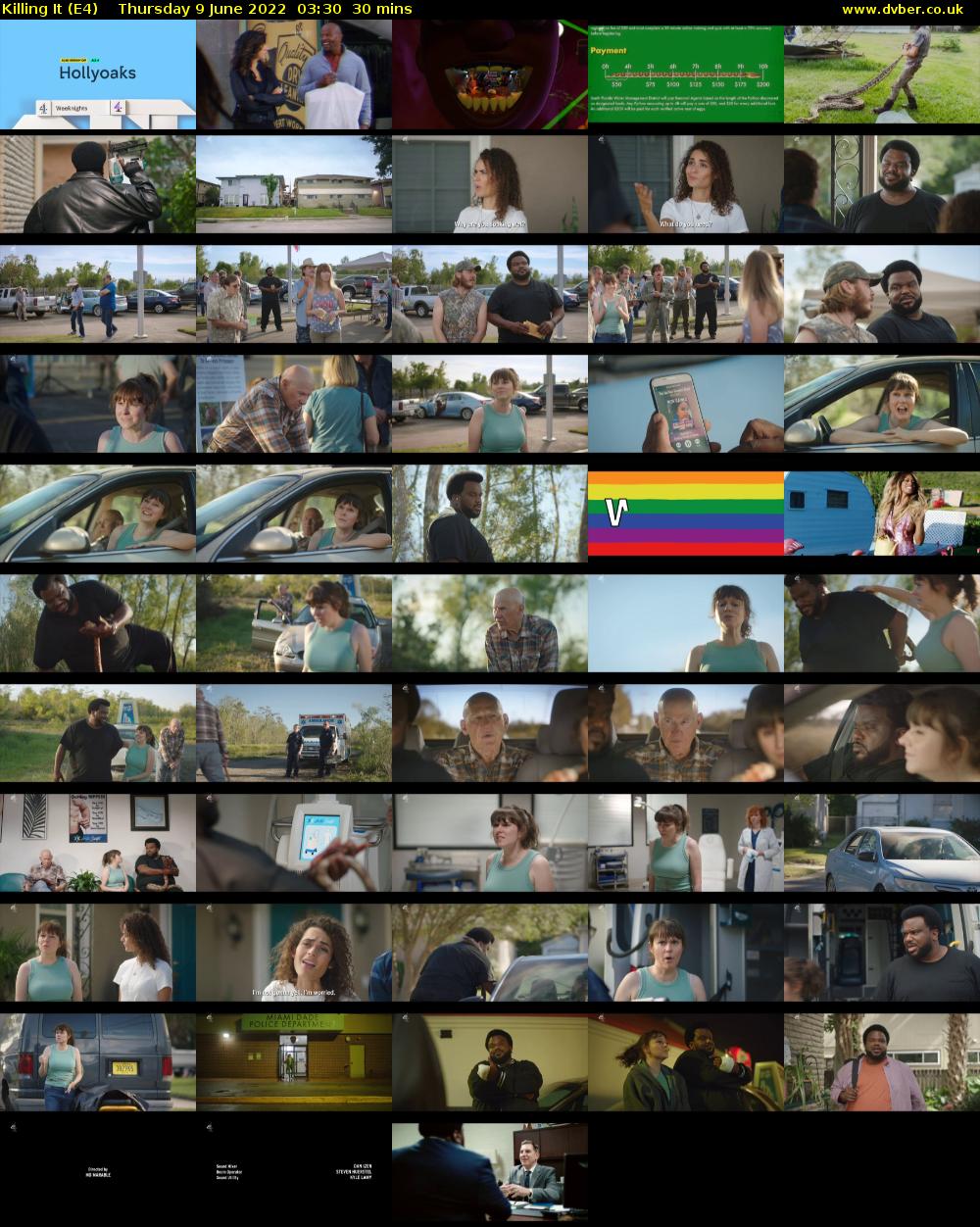 Killing It (E4) Thursday 9 June 2022 03:30 - 04:00
