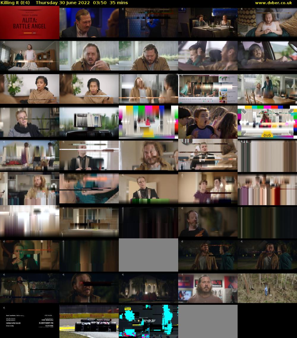 Killing It (E4) Thursday 30 June 2022 03:50 - 04:25