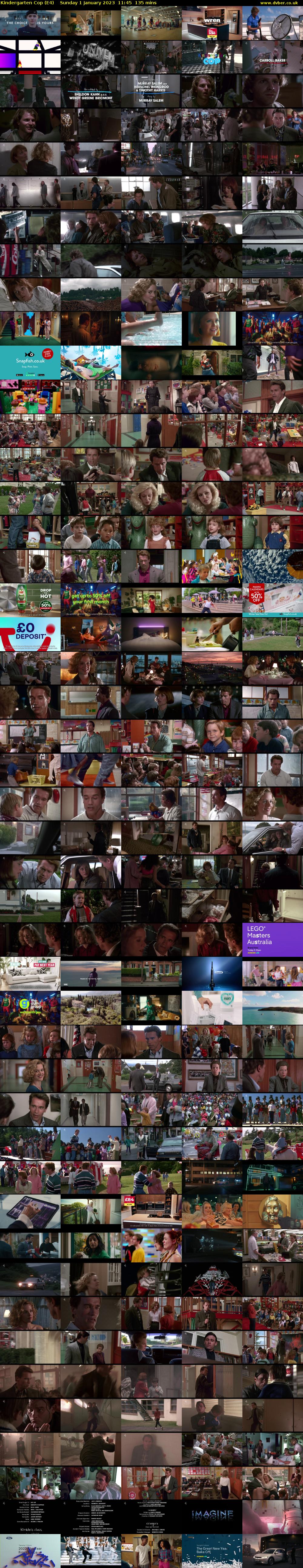 Kindergarten Cop (E4) Sunday 1 January 2023 11:45 - 14:00
