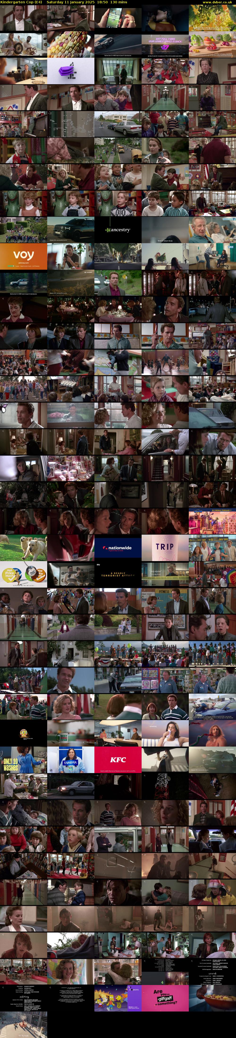 Kindergarten Cop (E4) Saturday 11 January 2025 18:50 - 21:00