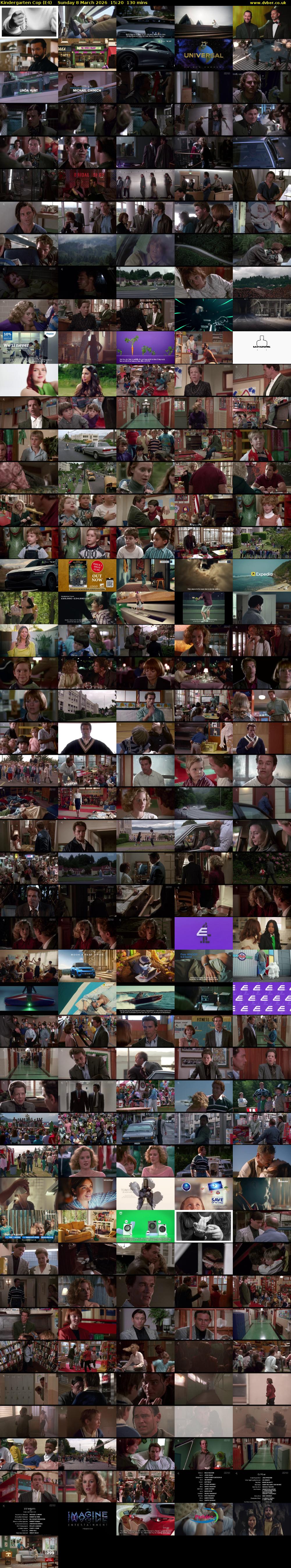 Kindergarten Cop (E4) Sunday 8 March 2026 15:20 - 17:30