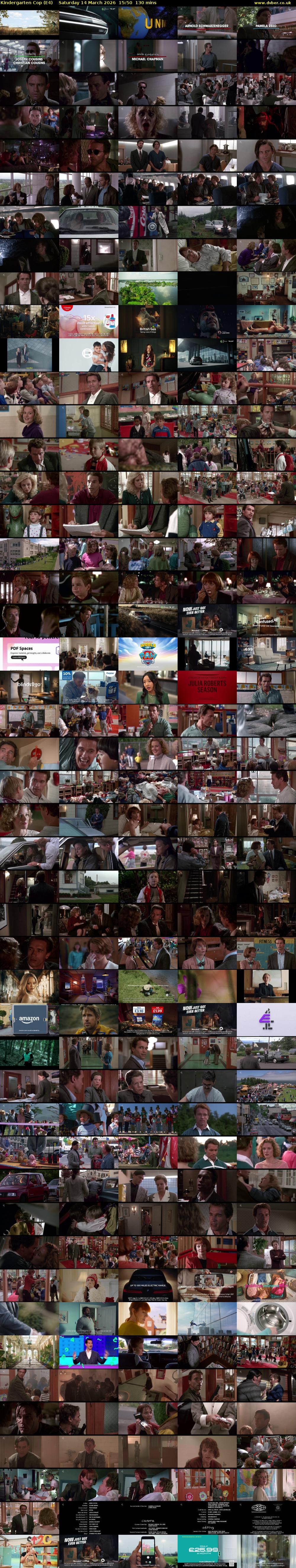 Kindergarten Cop (E4) Saturday 14 March 2026 15:50 - 18:00