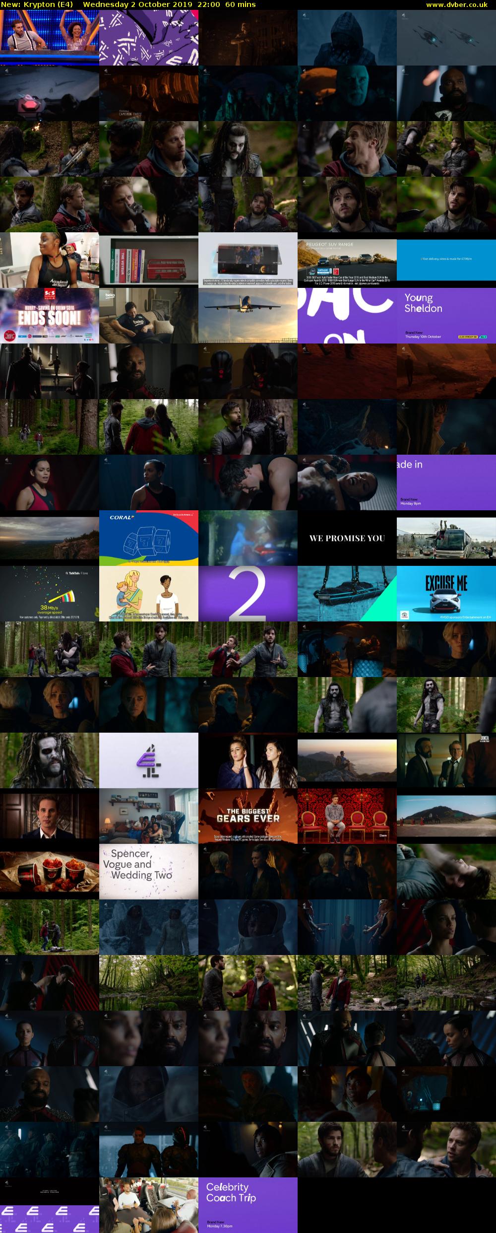 Krypton (E4) Wednesday 2 October 2019 22:00 - 23:00